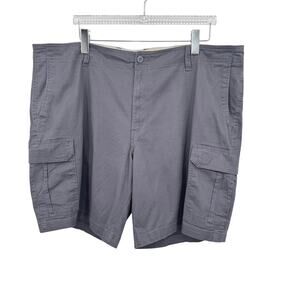 George shorts men's size 46 cargo At The Knee charcoal gray NEW